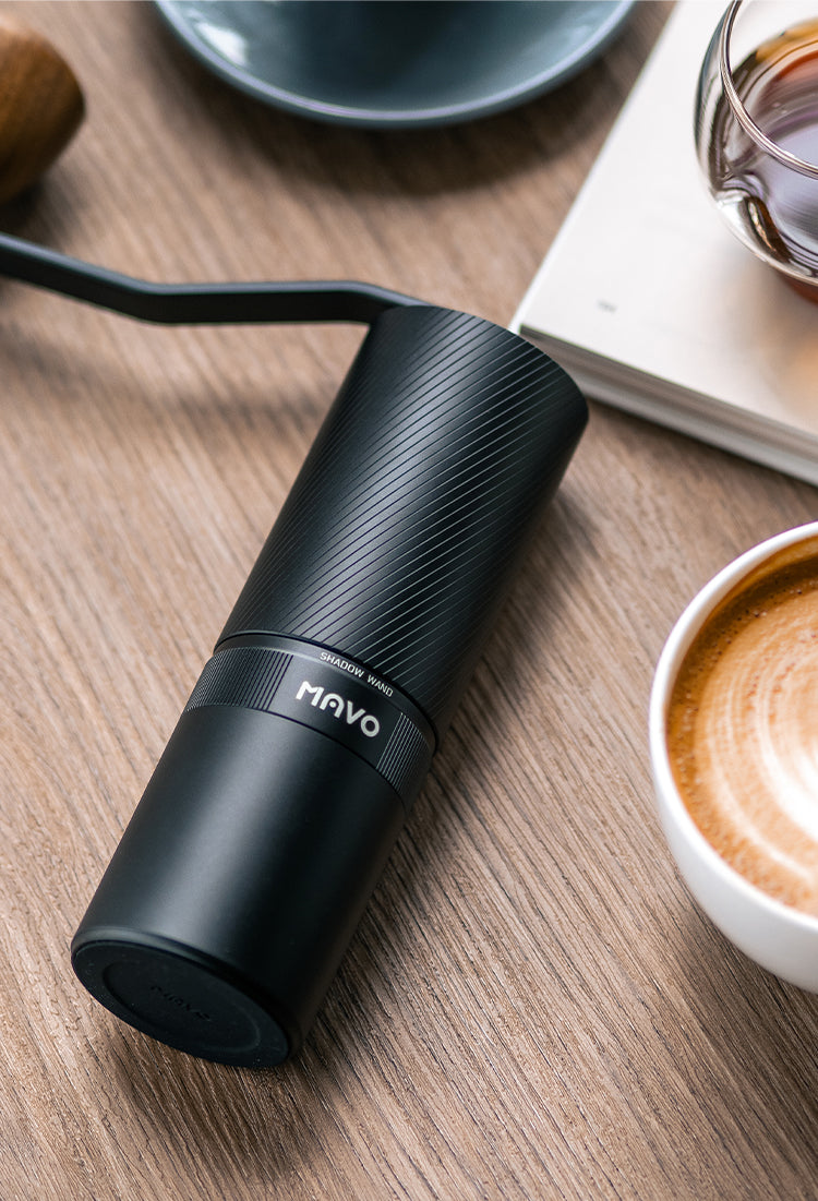 MAVO Shadow Wand Manual Coffee Grinder-Obsidian Black