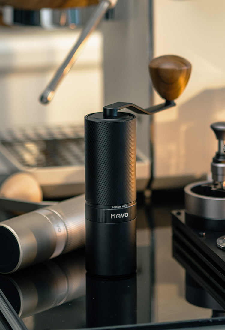 MAVO Shadow Wand Manual Coffee Grinder-Obsidian Black
