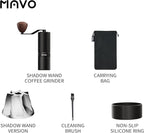 MAVO Shadow Wand Manual Coffee Grinder-Obsidian Black