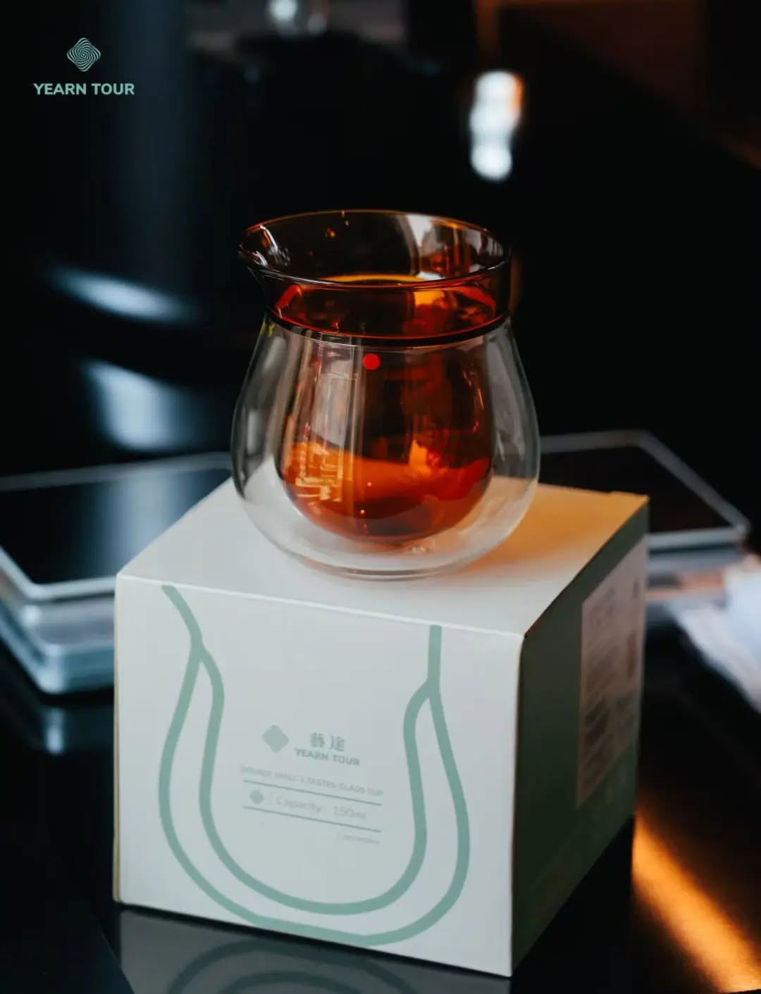 Yearn Tour Double Wall 3 Tastes Glass 300ml