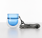 Yearn Tour Double Wall Snifter Glass Cup With Lanyard 80ml