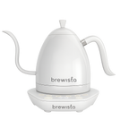 LATEST GEN 3 PRO Brewista Gooseneck Variable Kettle-Pure White 600ML