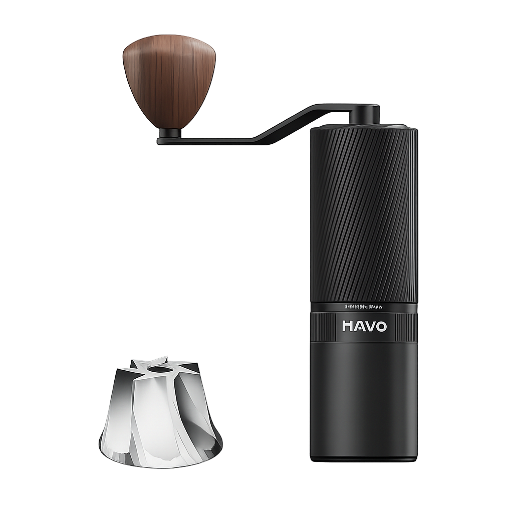 MAVO Shadow Wand Manual Coffee Grinder-Obsidian Black