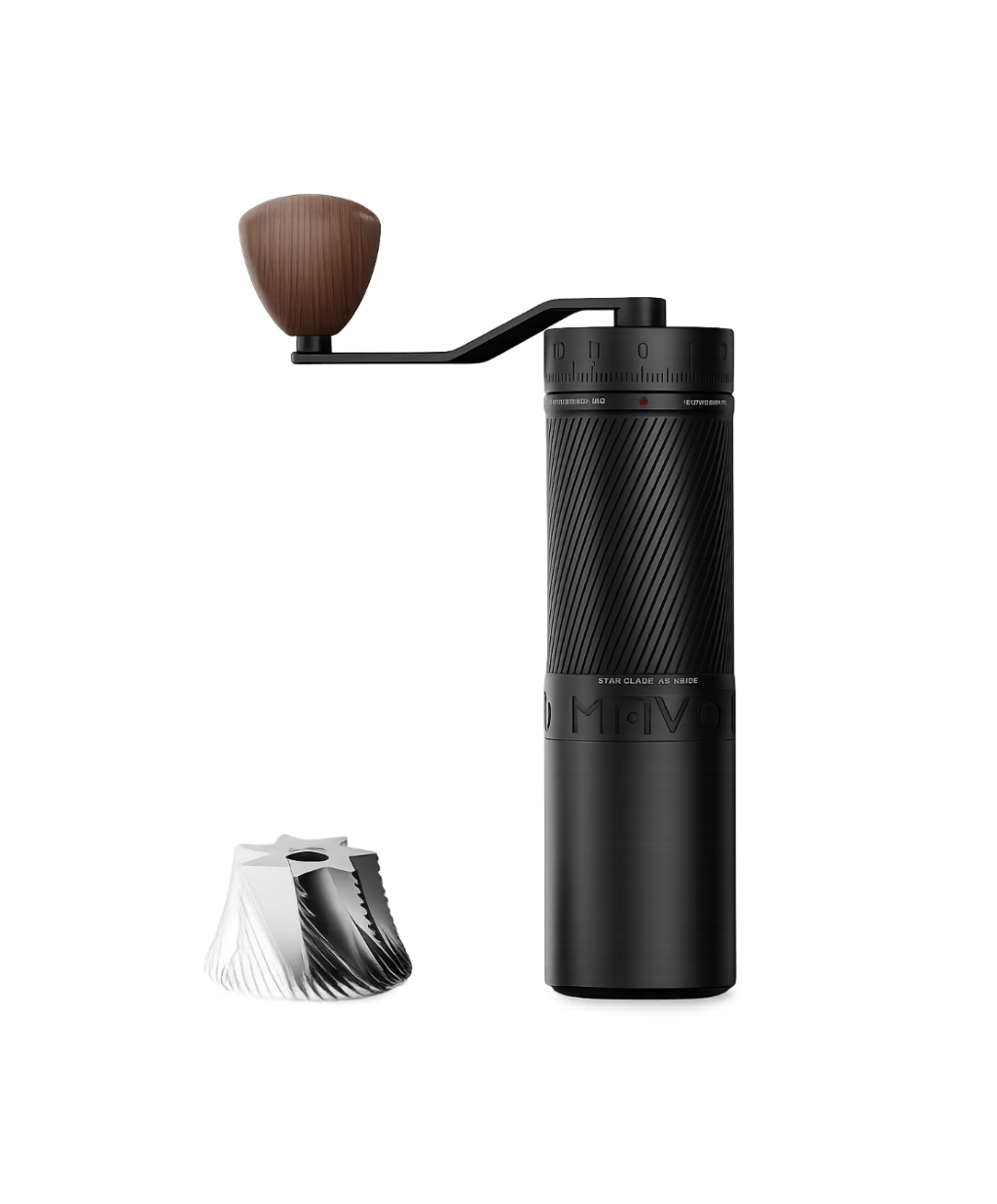 MAVO Phantox Pro Manual Coffee Grinder-Obsidian Black