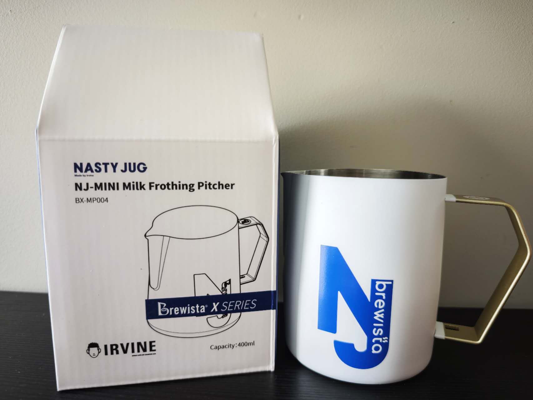 Brewista X Series NJ Milk Pitcher by Irvine - 400ML