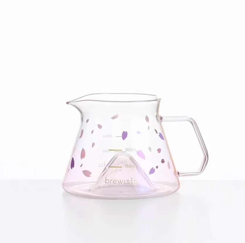 Brewista X series M Glass Server, Cafera, Sakura Pink