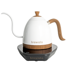 第三代旗舰专业版Brewista Artisan控温鹅颈电热壶 - 珍珠白600毫升 白色底座