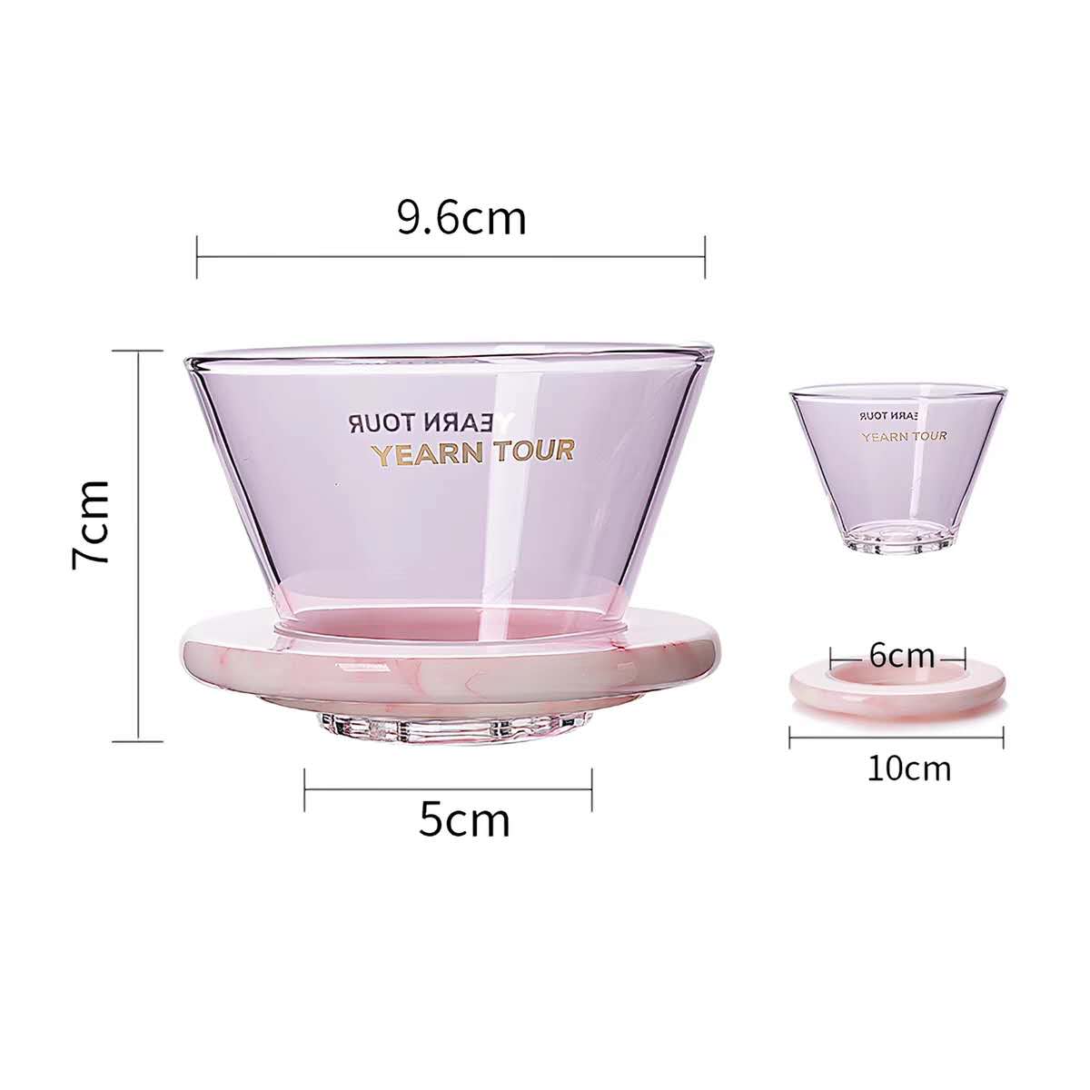 Yearn Tour Stella Neutron Glass Dripper