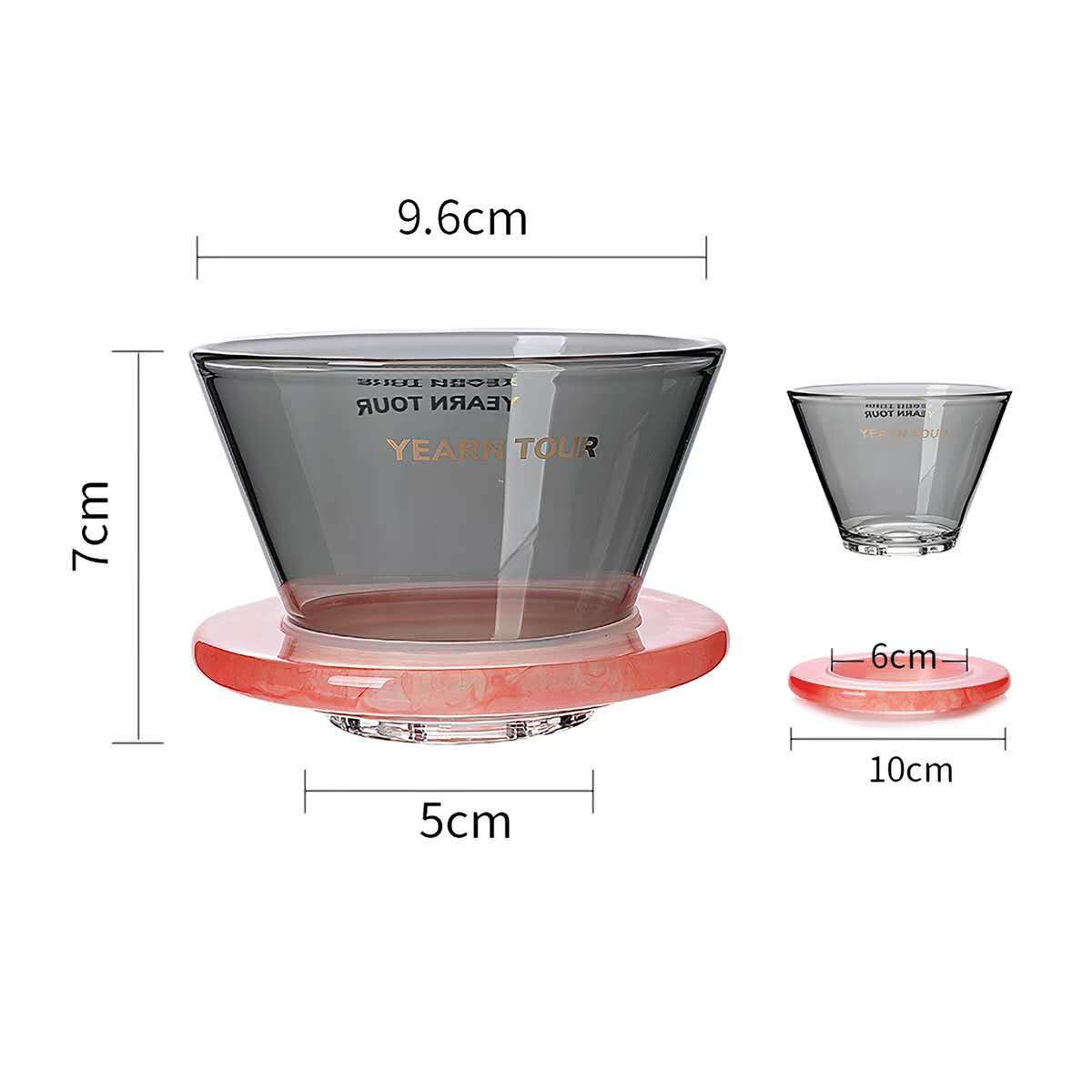 Yearn Tour Stella Neutron Glass Dripper