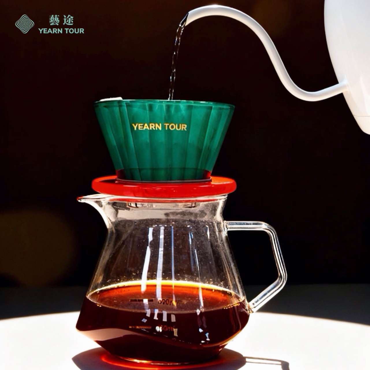 Yearn Tour Stella Neutron Glass Dripper