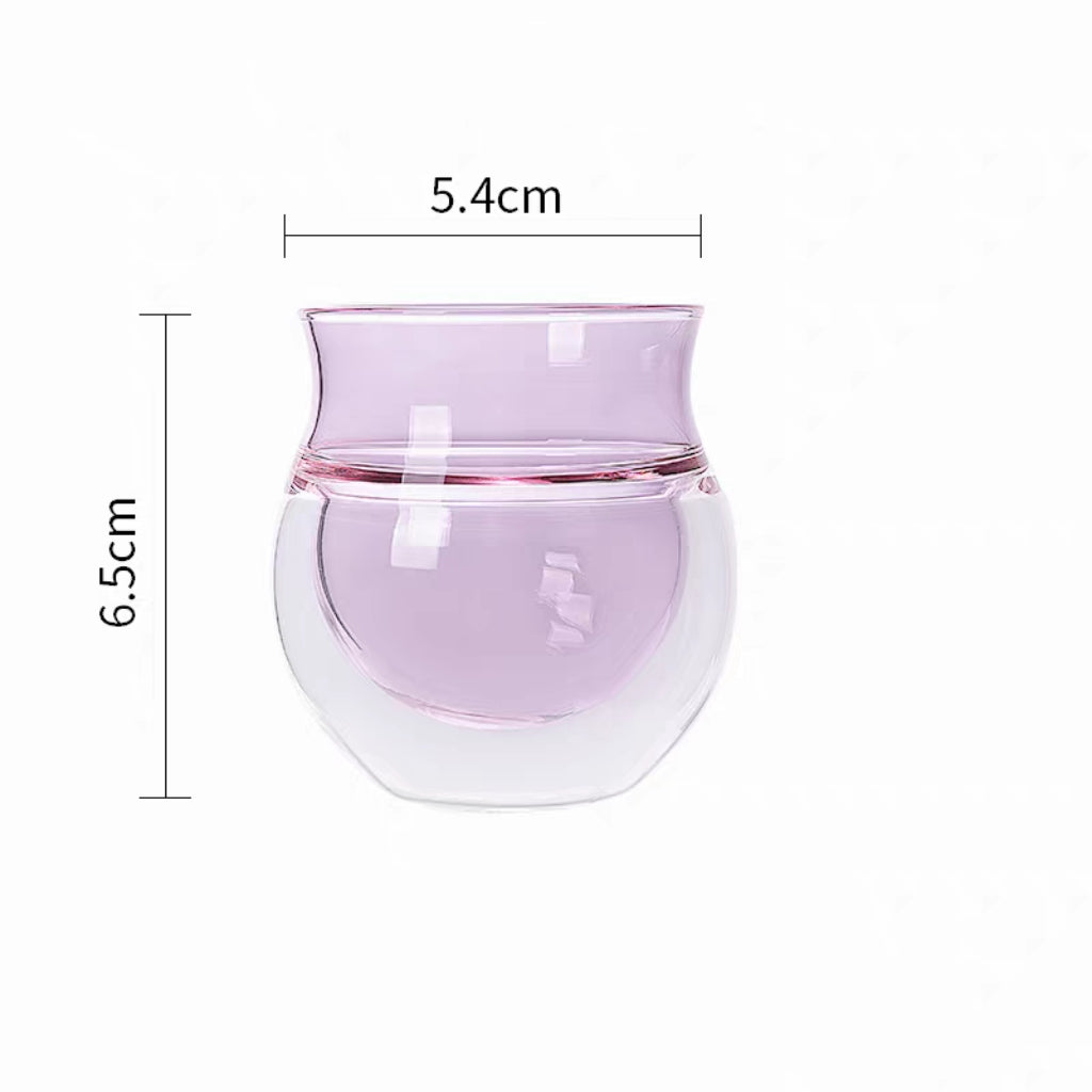 Yearn Tour Double Wall 3 Tastes Glass 80ml