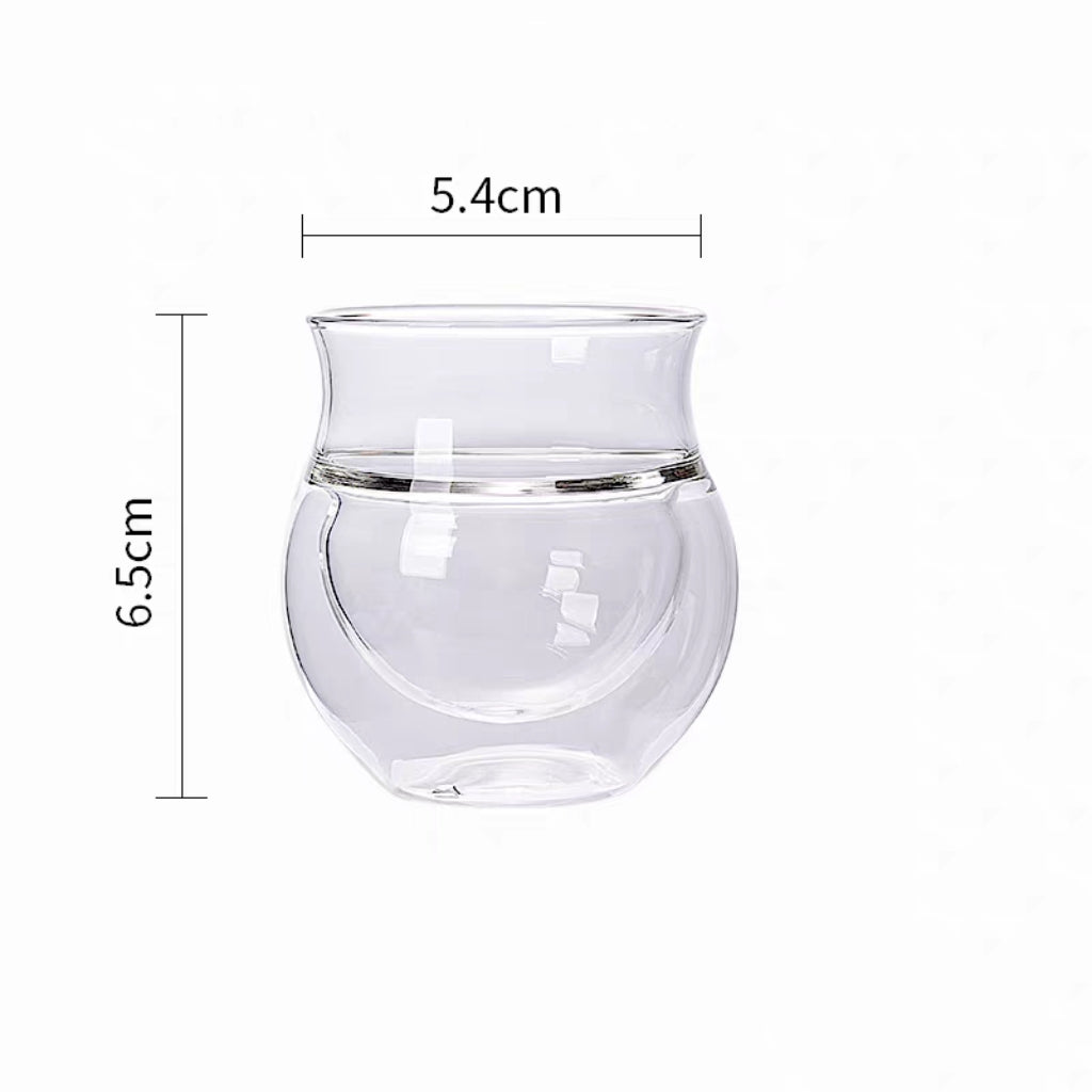 Yearn Tour Double Wall 3 Tastes Glass 80ml