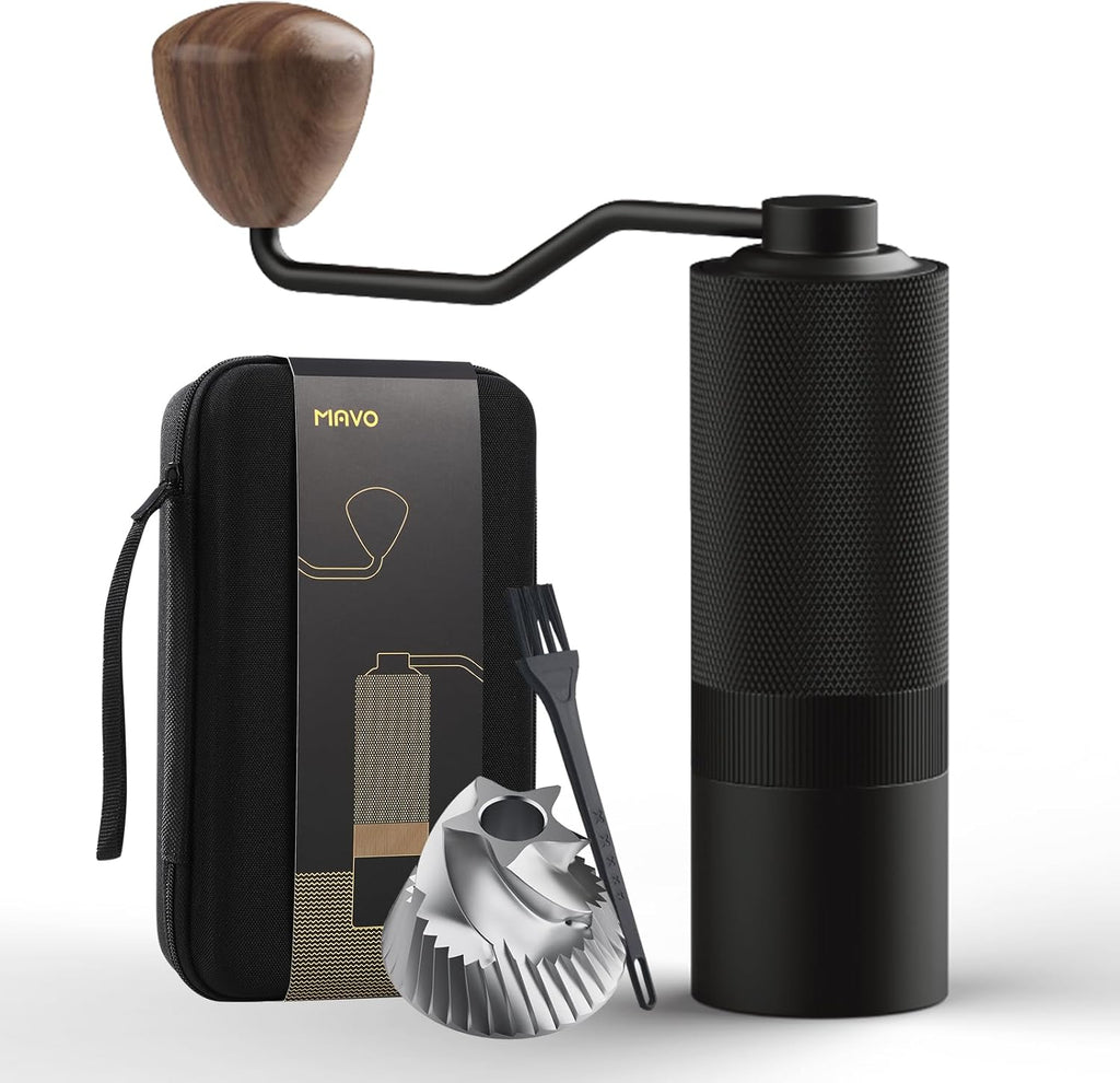 MAVO Wizard Manual Coffee Grinder-Black Versatile