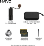MAVO Wizard Manual Coffee Grinder-Black Versatile