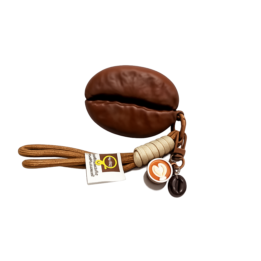 Coffee Bean-Shaped AirPods Case