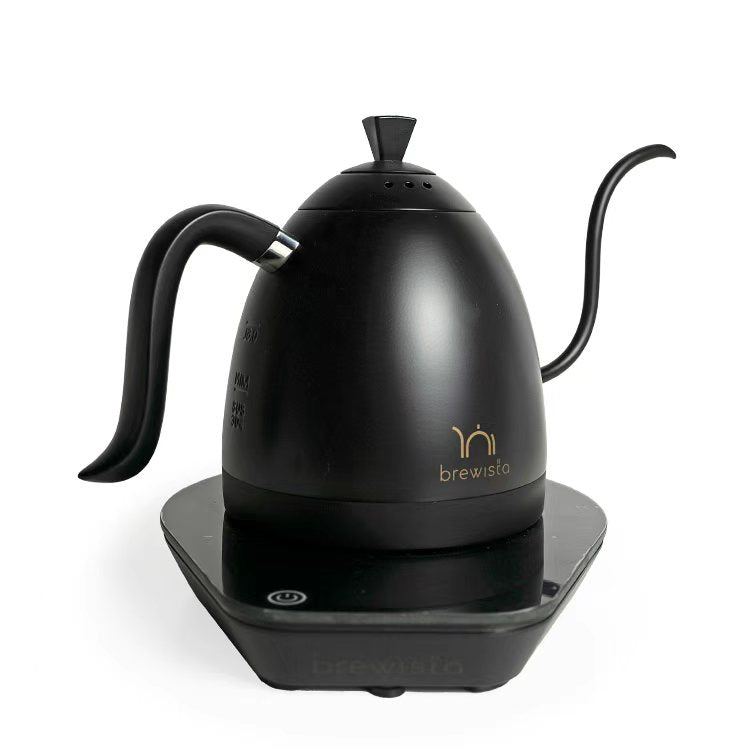 LATEST GEN 3 PRO Brewista Gooseneck Variable Kettle - Pure Black 600ML