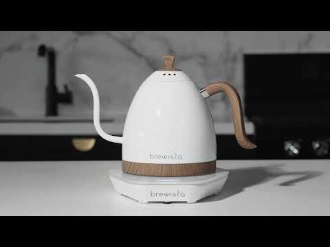 LATEST GEN 3 PRO Brewista Gooseneck Variable Kettle-Pearl White