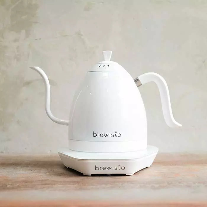 LATEST GEN 3 PRO Brewista Gooseneck Variable Kettle-Pure White 600ML