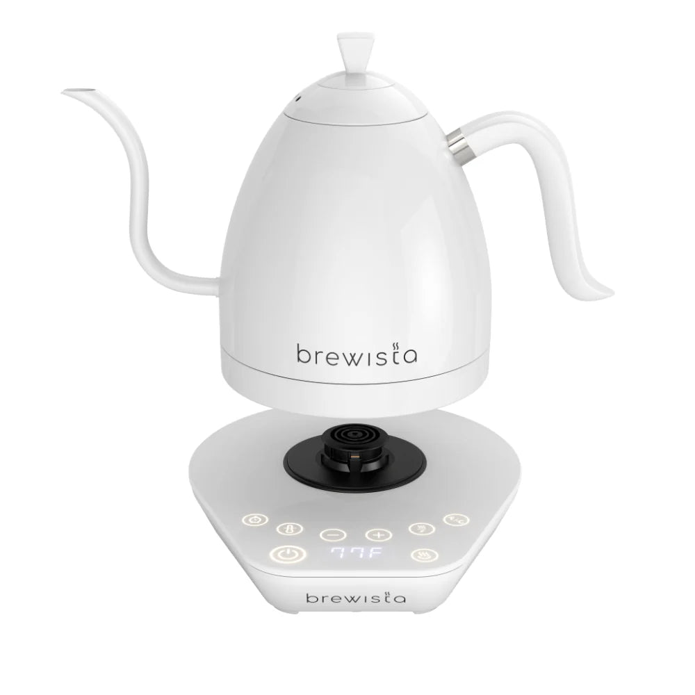 LATEST GEN 3 PRO Brewista Gooseneck Variable Kettle-Pure White 600ML
